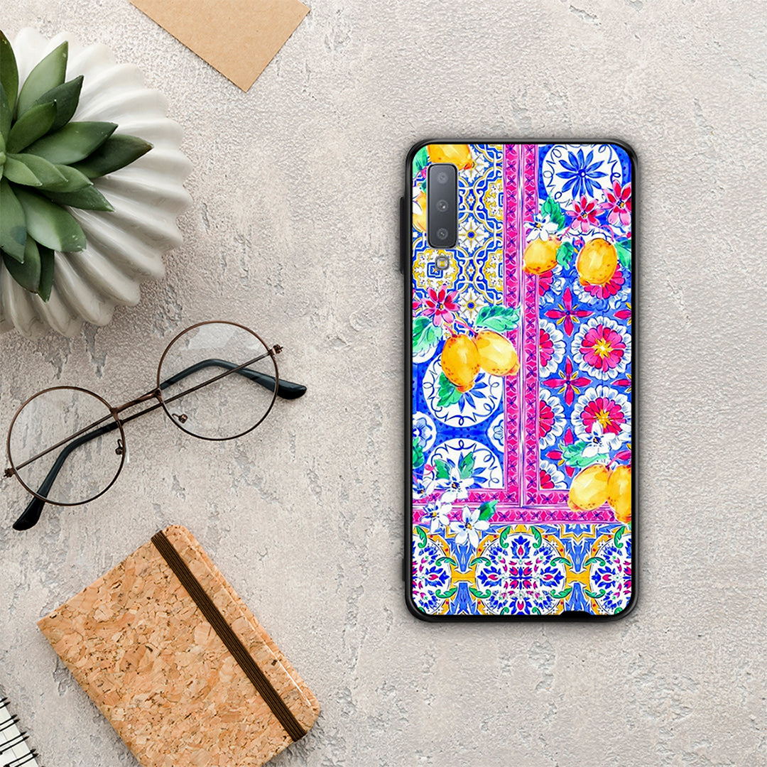 Retro Spring - Samsung Galaxy A7 2018 case