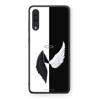 Thumbnail for Samsung A70 Angels Demons θήκη από τη Smartfits με σχέδιο στο πίσω μέρος και μαύρο περίβλημα | Smartphone case with colorful back and black bezels by Smartfits