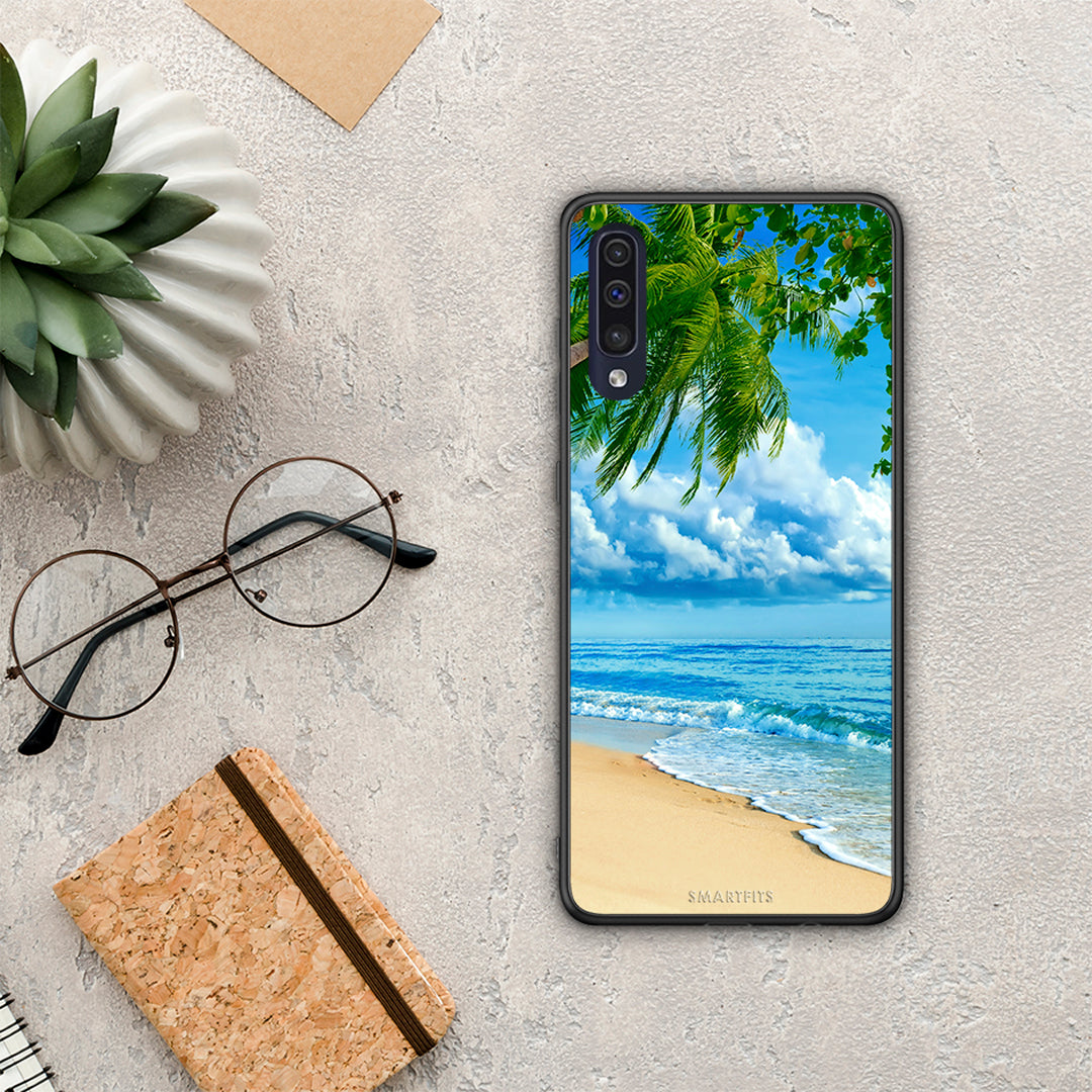 Beautiful Beach - Samsung Galaxy A70 case