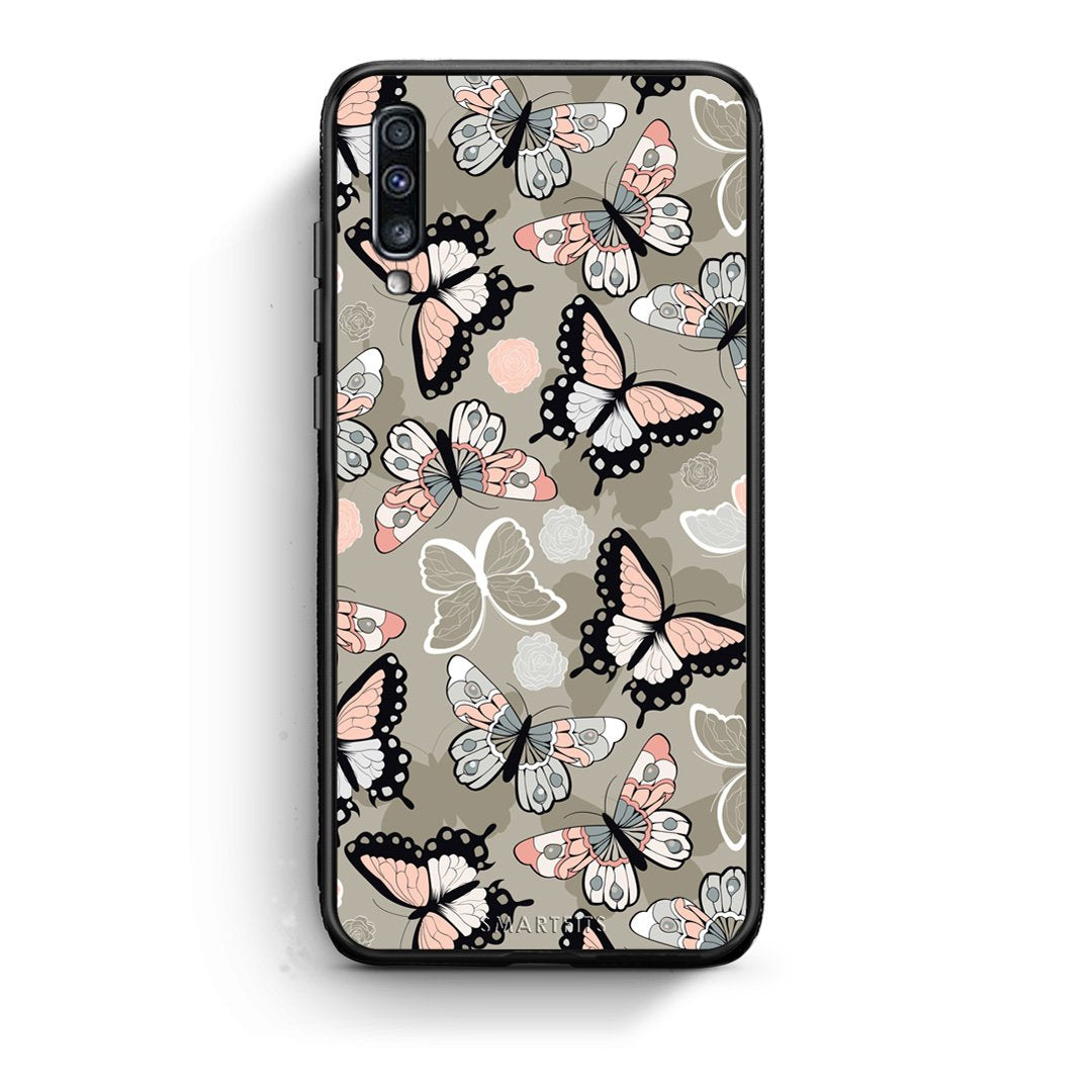 135 - Samsung A70  Butterflies Boho case, cover, bumper