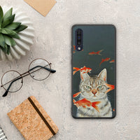 Thumbnail for Cat Goldfish - Samsung Galaxy A70 case