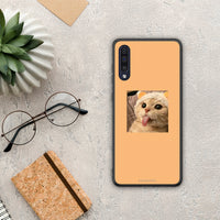 Thumbnail for Cat Tongue - Samsung Galaxy A70 case