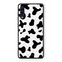 Thumbnail for Samsung A70 Cow Print θήκη από τη Smartfits με σχέδιο στο πίσω μέρος και μαύρο περίβλημα | Smartphone case with colorful back and black bezels by Smartfits