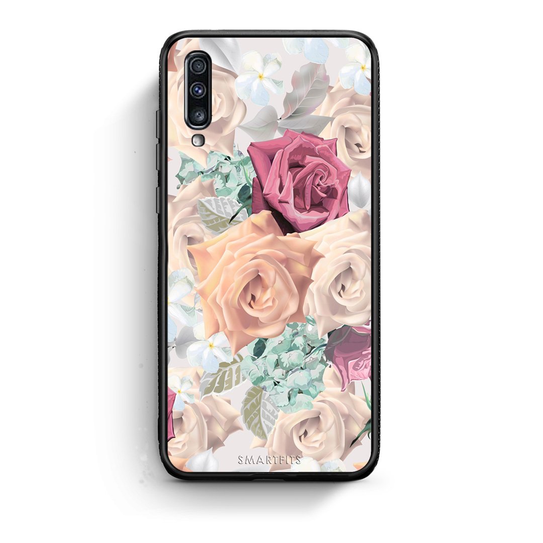 99 - Samsung A70  Bouquet Floral case, cover, bumper