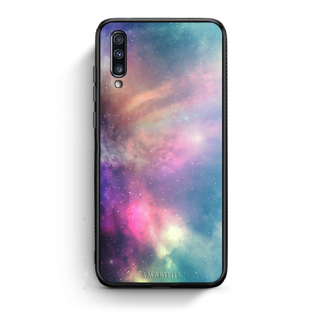 105 - Samsung A70  Rainbow Galaxy case, cover, bumper