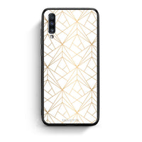 Thumbnail for 111 - Samsung A70  Luxury White Geometric case, cover, bumper