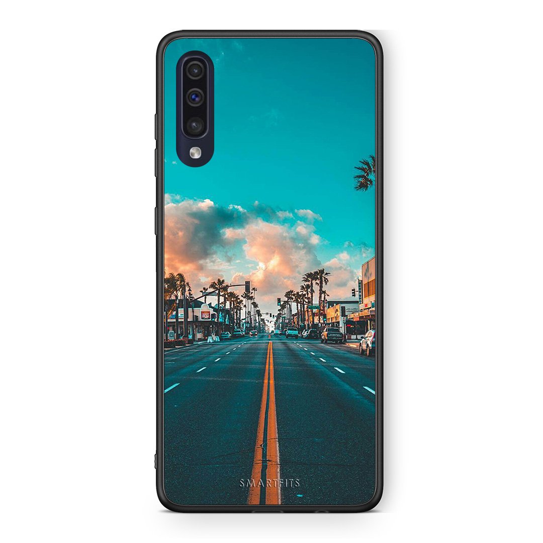 4 - Samsung A70 City Landscape case, cover, bumper