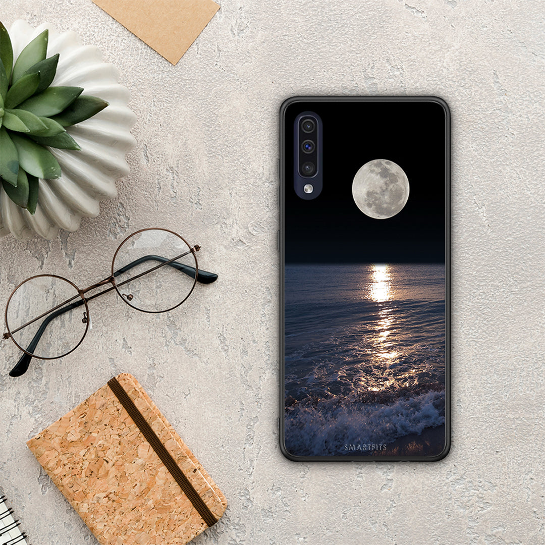Landscape Moon - Samsung Galaxy A70 case