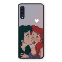 Thumbnail for Samsung A70 Mermaid Love Θήκη Αγίου Βαλεντίνου από τη Smartfits με σχέδιο στο πίσω μέρος και μαύρο περίβλημα | Smartphone case with colorful back and black bezels by Smartfits