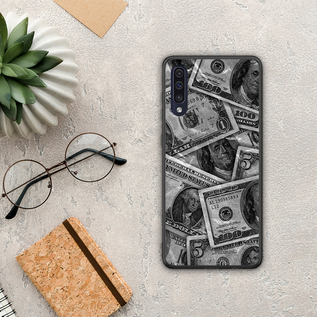 Money Dollars - Samsung Galaxy A70 case