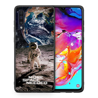 Thumbnail for Θήκη Samsung A70 More Space από τη Smartfits με σχέδιο στο πίσω μέρος και μαύρο περίβλημα | Samsung A70 More Space case with colorful back and black bezels