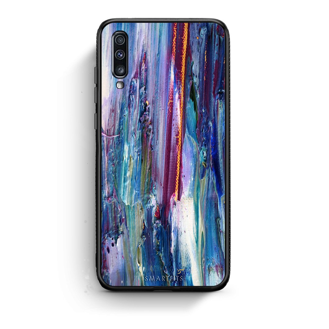 99 - Samsung A70  Paint Winter case, cover, bumper