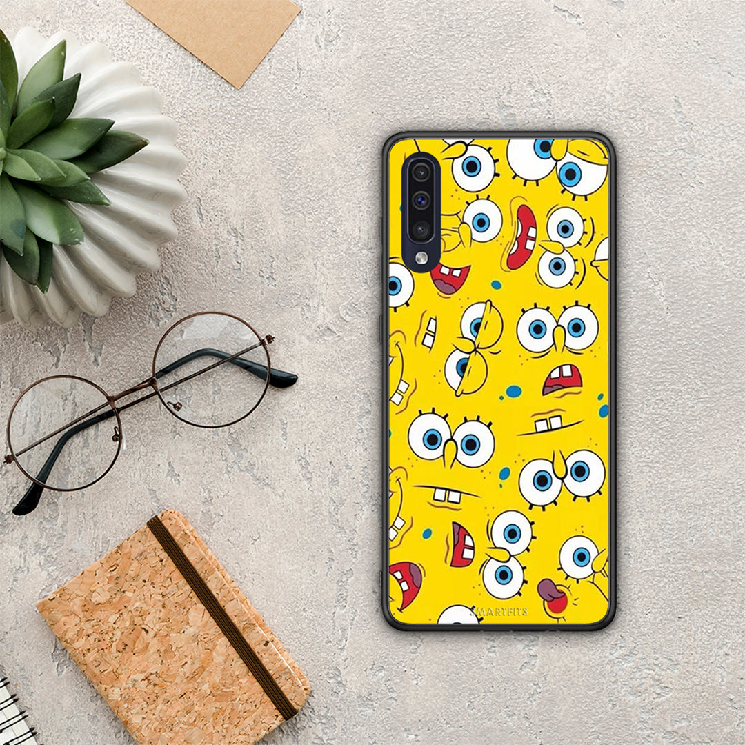 PopArt Sponge - Samsung Galaxy A70 case