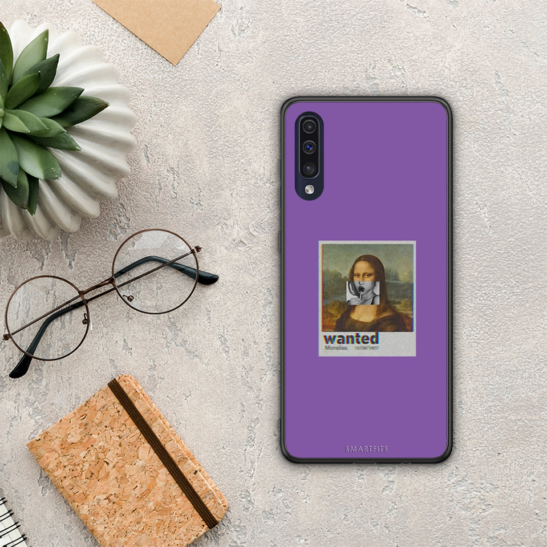 Popart Monalisa - Samsung Galaxy A70 case