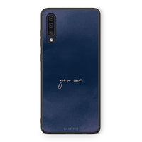 Thumbnail for Samsung A70 You Can θήκη από τη Smartfits με σχέδιο στο πίσω μέρος και μαύρο περίβλημα | Smartphone case with colorful back and black bezels by Smartfits