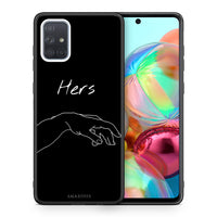 Thumbnail for Θήκη Αγίου Βαλεντίνου Samsung A71 Aeshetic Love 1 από τη Smartfits με σχέδιο στο πίσω μέρος και μαύρο περίβλημα | Samsung A71 Aeshetic Love 1 case with colorful back and black bezels