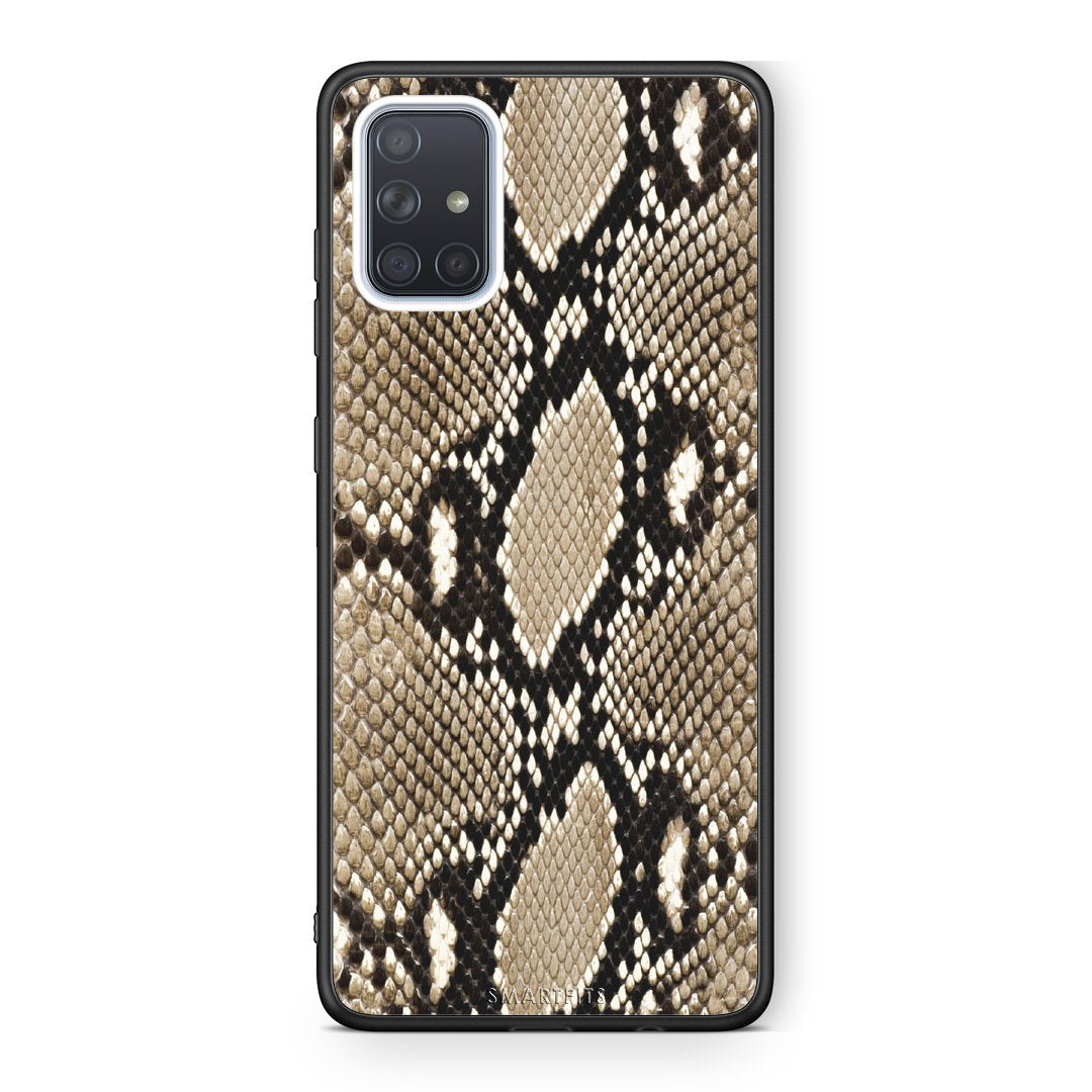 23 - Samsung A51 Fashion Snake Animal case, cover, bumper