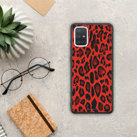 Thumbnail for Animal Red Leopard - Samsung Galaxy A71