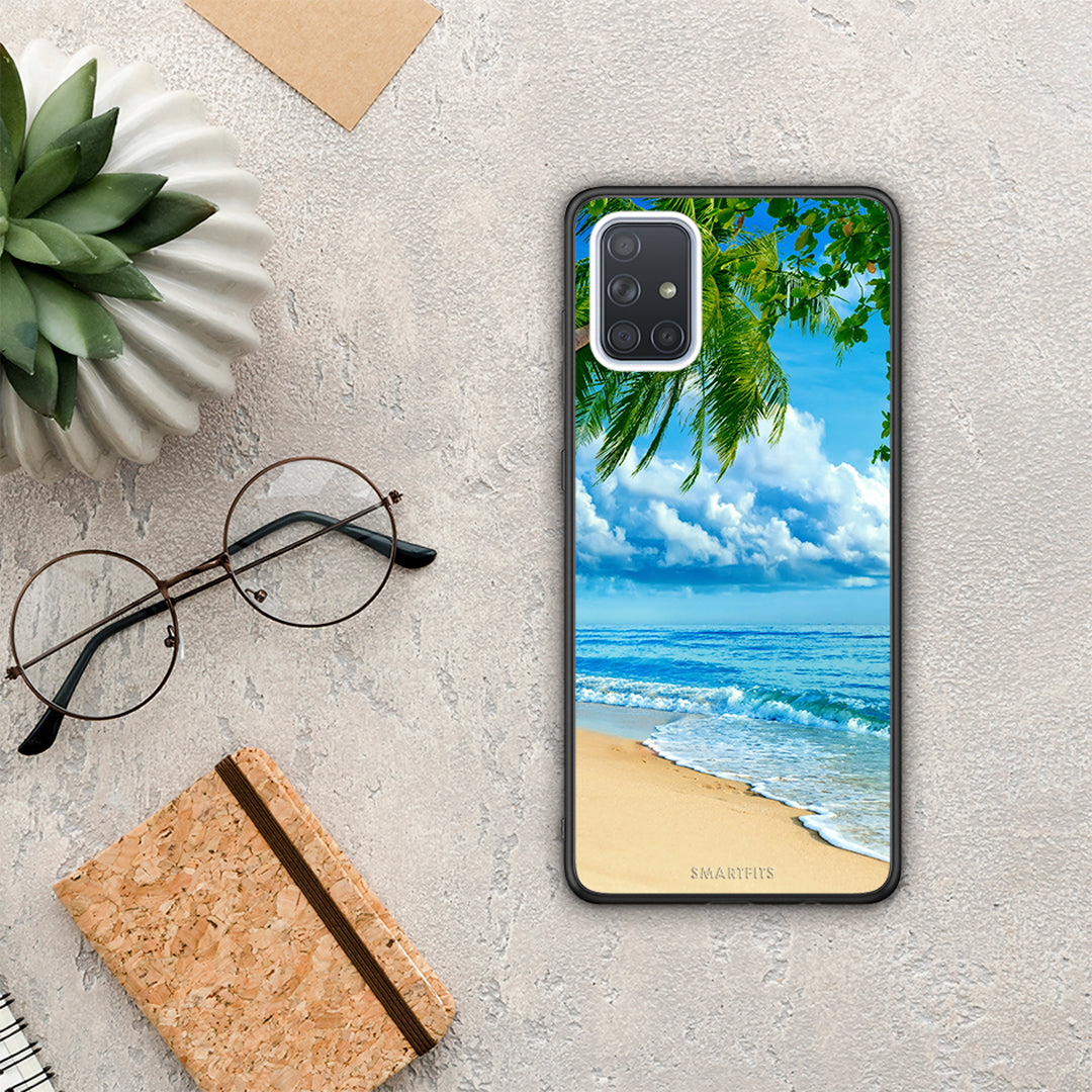 Beautiful Beach - Samsung Galaxy A71 case