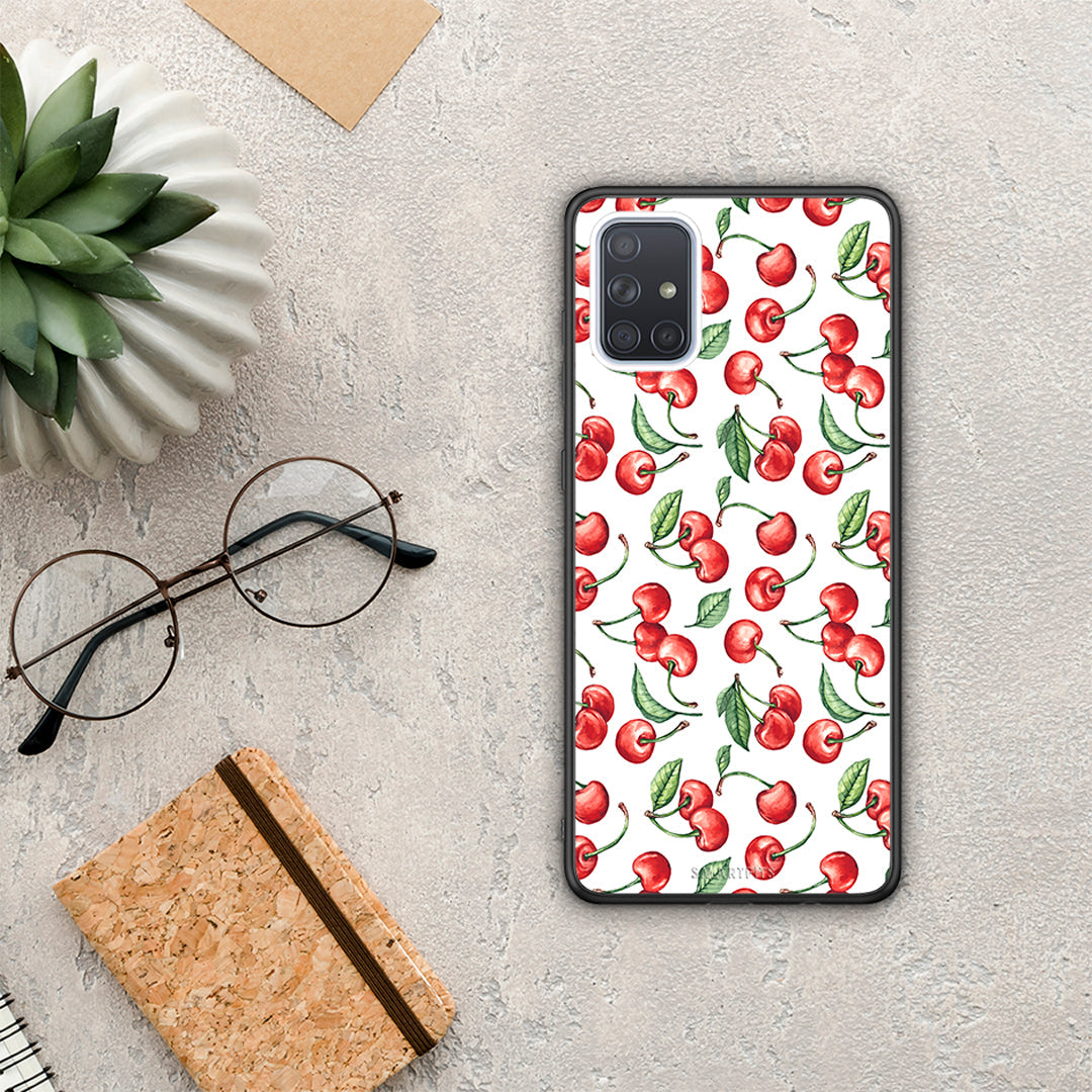 Cherry Summer - Samsung Galaxy A71 case