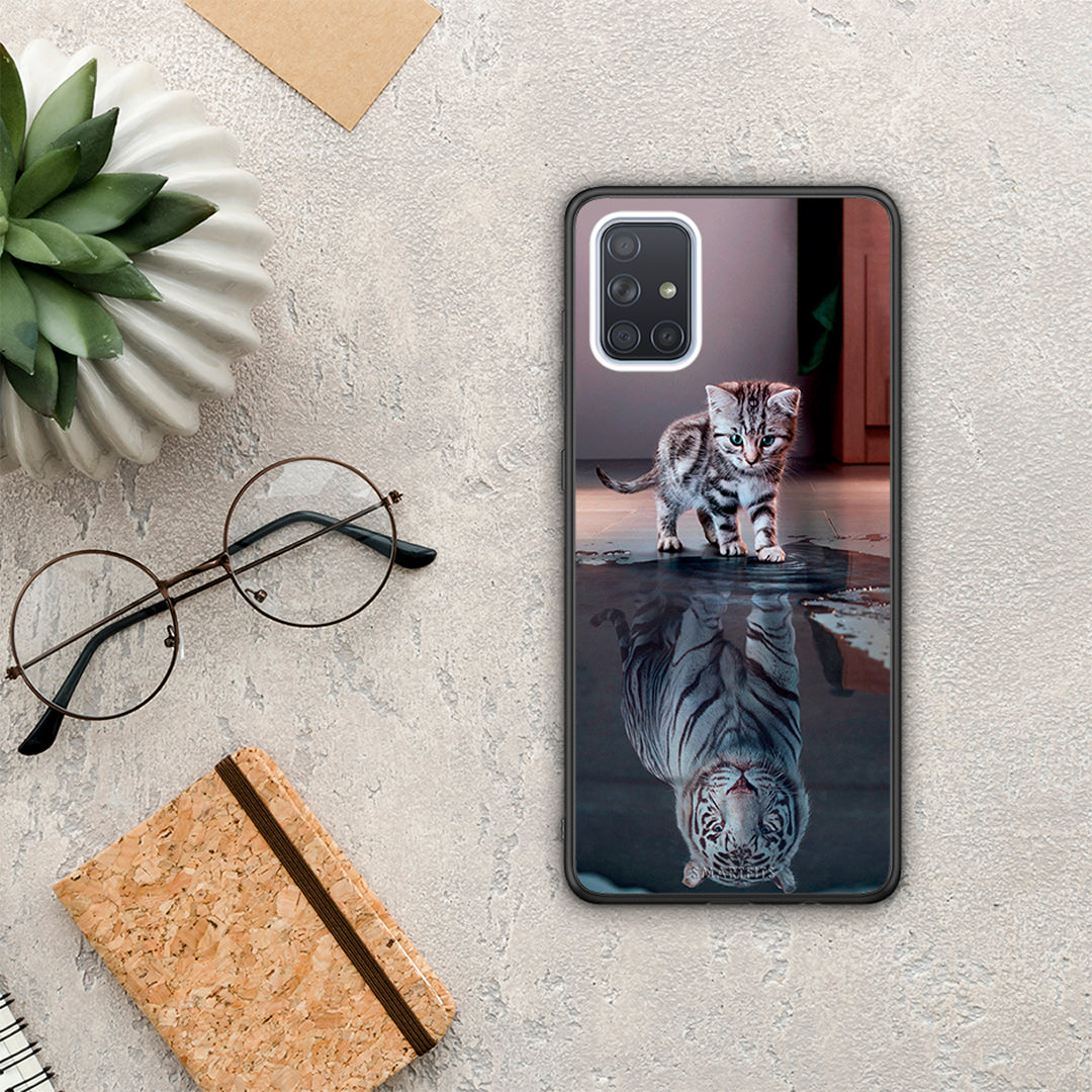 Cute Tiger - Samsung Galaxy A71 case