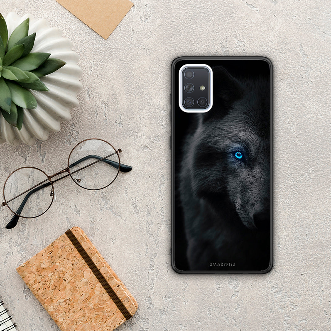 Dark Wolf - Samsung Galaxy A71 case