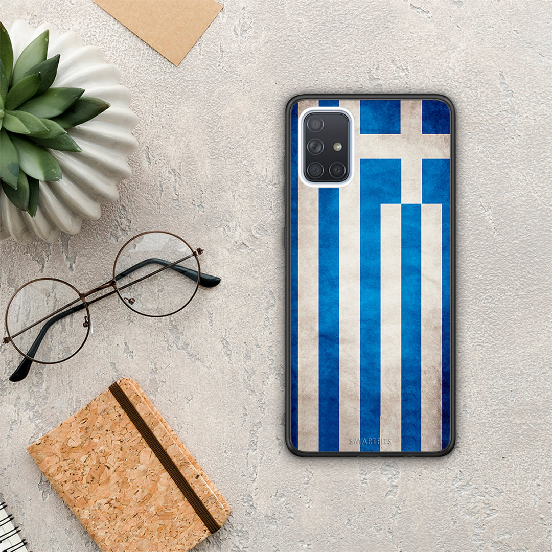 Flag Greek - Samsung Galaxy A71 case
