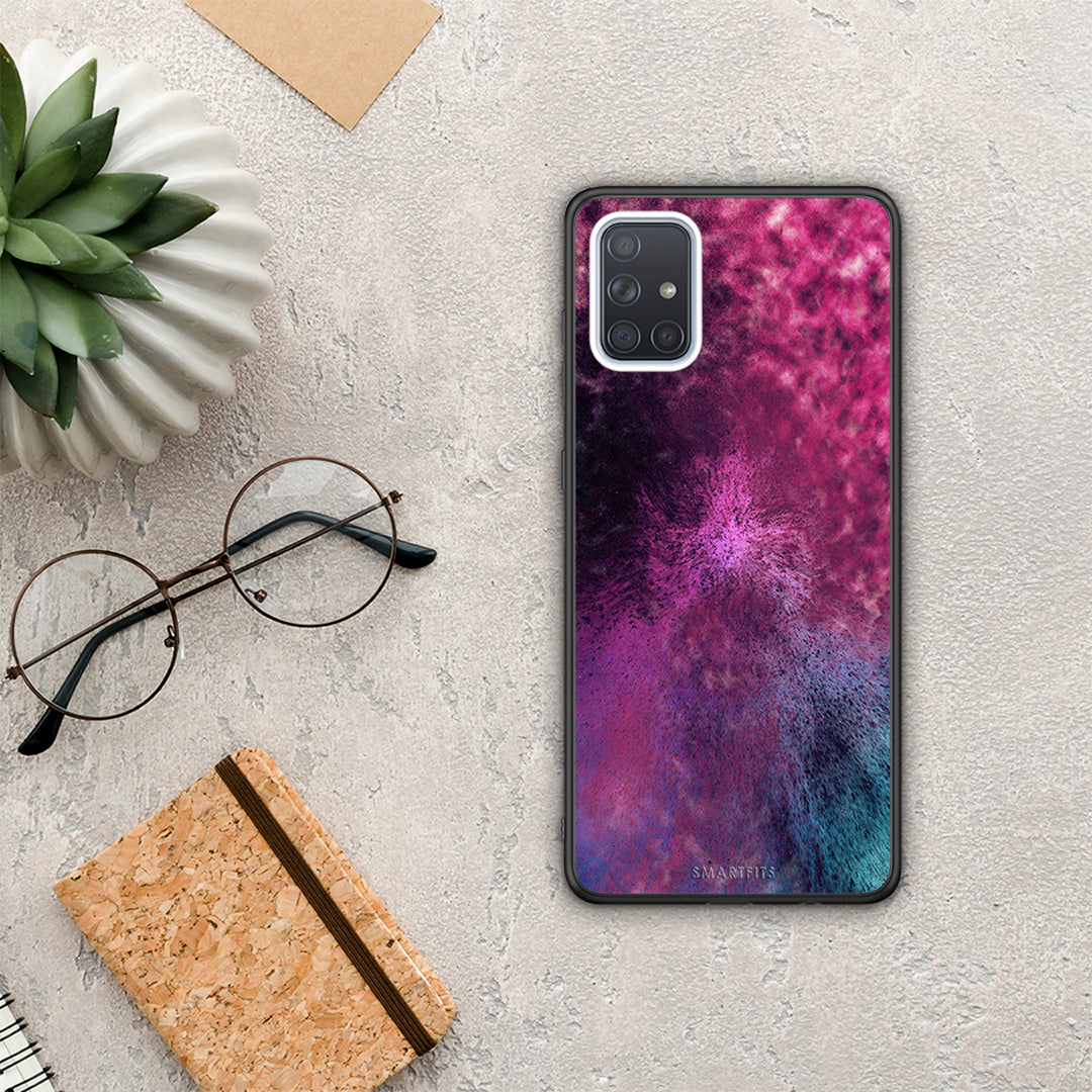 Galactic Aurora - Samsung Galaxy A71 case