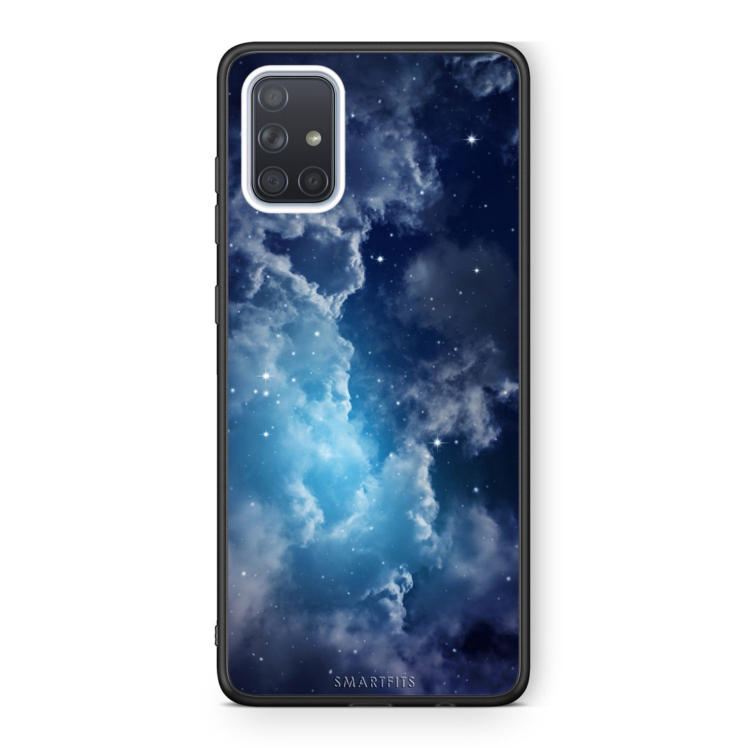 104 - Samsung A71 Blue Sky Galaxy case, cover, bumper