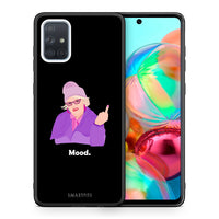 Thumbnail for Θήκη Samsung A71 Grandma Mood Black από τη Smartfits με σχέδιο στο πίσω μέρος και μαύρο περίβλημα | Samsung A71 Grandma Mood Black case with colorful back and black bezels