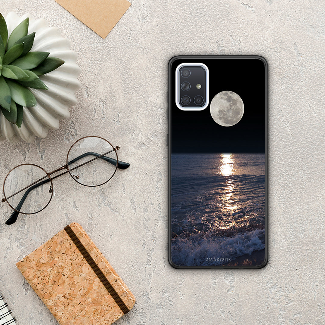Landscape Moon - Samsung Galaxy A71 case