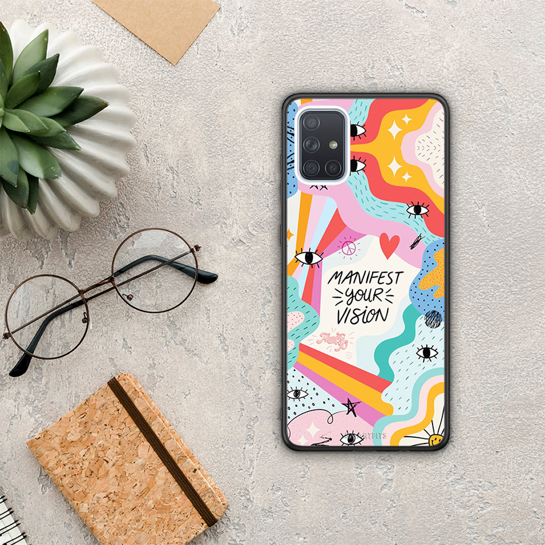 Manifest Your Vision - Samsung Galaxy A71 case