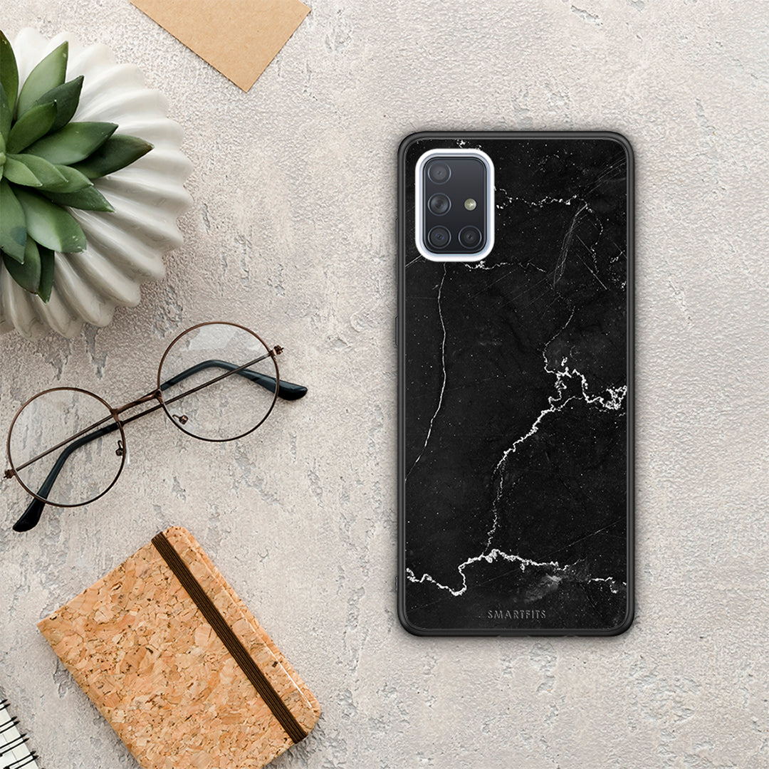 Marble Black - Samsung Galaxy A71