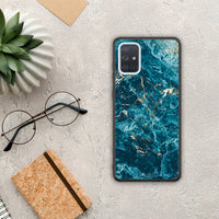 Thumbnail for Marble Blue - Samsung Galaxy A71 case