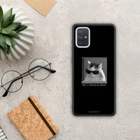 Thumbnail for Meme Cat - Samsung Galaxy A71 case