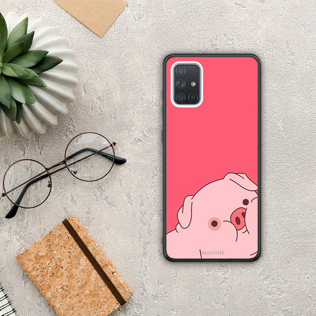 Pig Love 1 - Samsung Galaxy A71 case
