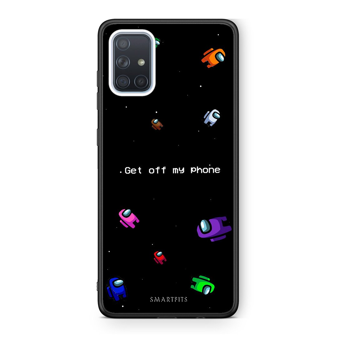 4 - Samsung A71 AFK Text case, cover, bumper