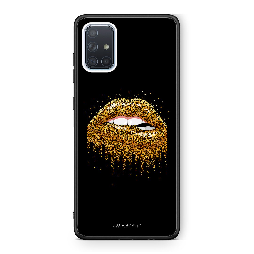 4 - Samsung A51 Golden Valentine case, cover, bumper