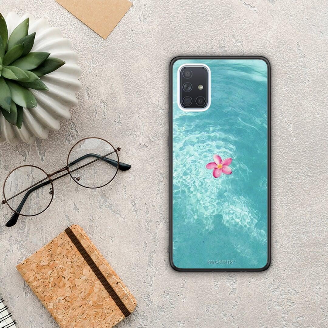 Water Flower - Samsung Galaxy A71 case
