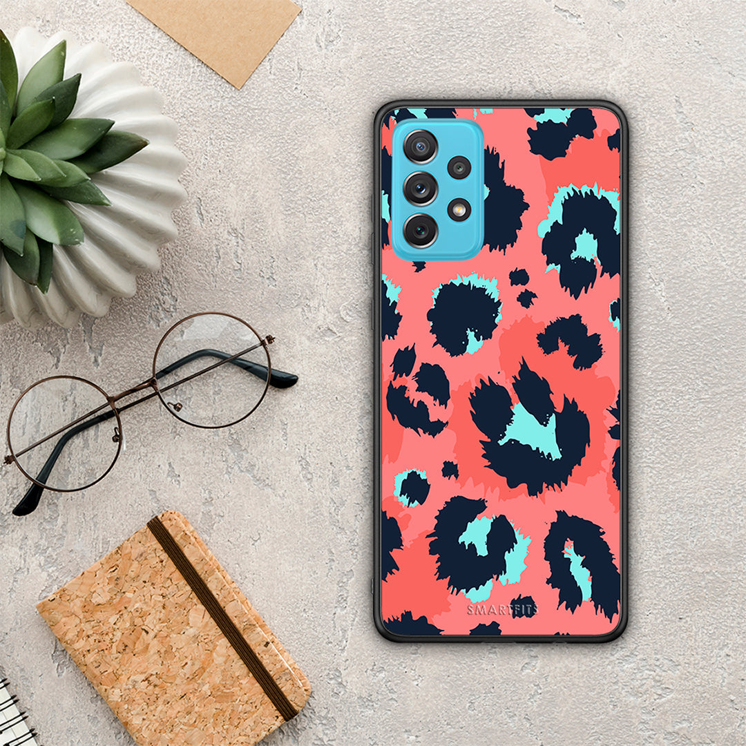Animal Pink Leopard - Samsung Galaxy A72 case