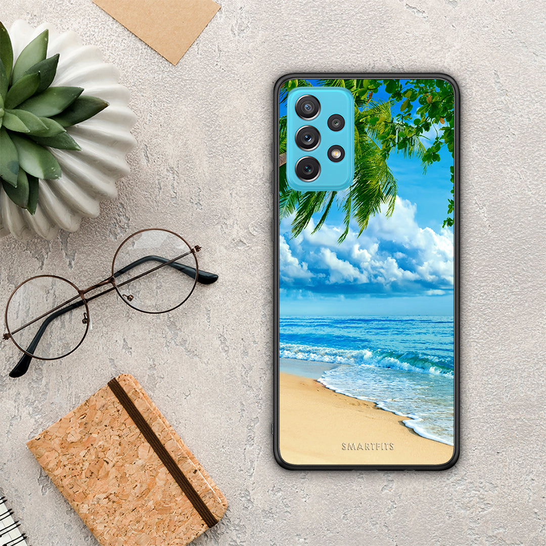 Beautiful Beach - Samsung Galaxy A72 case