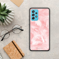 Thumbnail for Boho Pink Feather - Samsung Galaxy A72 case