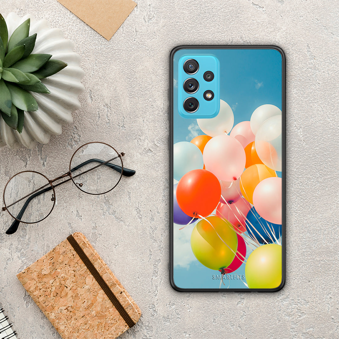 Colorful Balloons - Samsung Galaxy A72 case