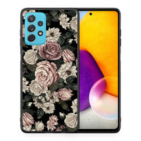 Thumbnail for Θήκη Samsung A72 Wild Roses Flower από τη Smartfits με σχέδιο στο πίσω μέρος και μαύρο περίβλημα | Samsung A72 Wild Roses Flower case with colorful back and black bezels