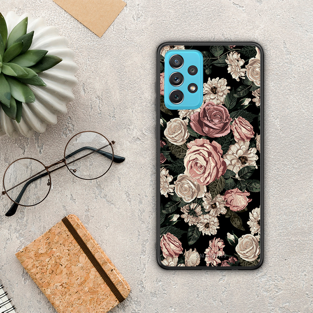 Flower Wild Roses - Samsung Galaxy A72 case