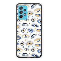 Thumbnail for Samsung A72 Ftou Ftou θήκη από τη Smartfits με σχέδιο στο πίσω μέρος και μαύρο περίβλημα | Smartphone case with colorful back and black bezels by Smartfits