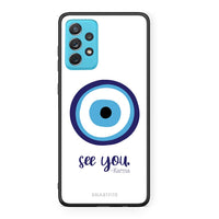 Thumbnail for Samsung A72 Karma Says θήκη από τη Smartfits με σχέδιο στο πίσω μέρος και μαύρο περίβλημα | Smartphone case with colorful back and black bezels by Smartfits