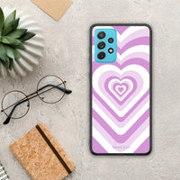 Thumbnail for Lilac Hearts - Samsung Galaxy A72