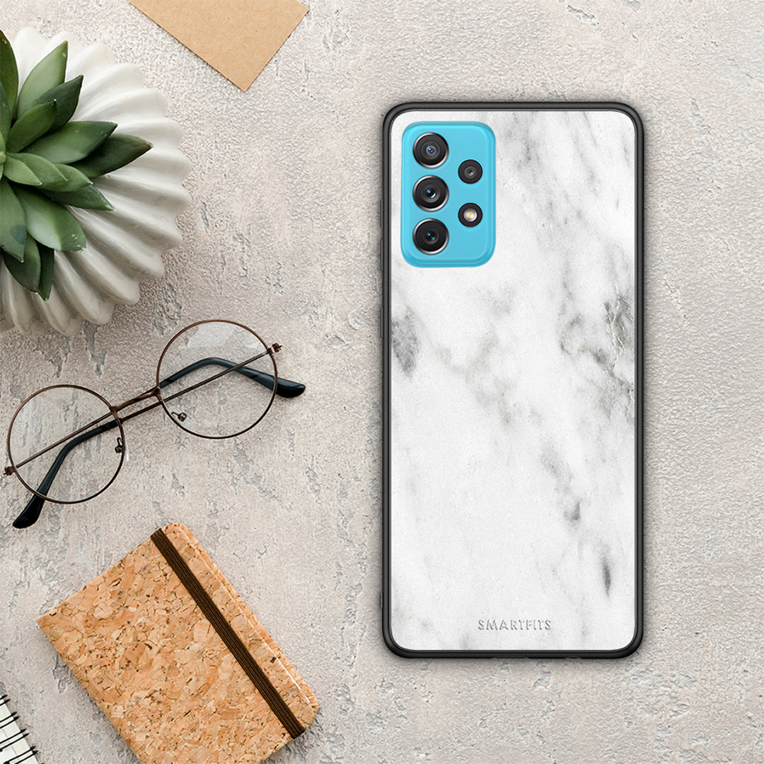 Marble White - Samsung Galaxy A72 case