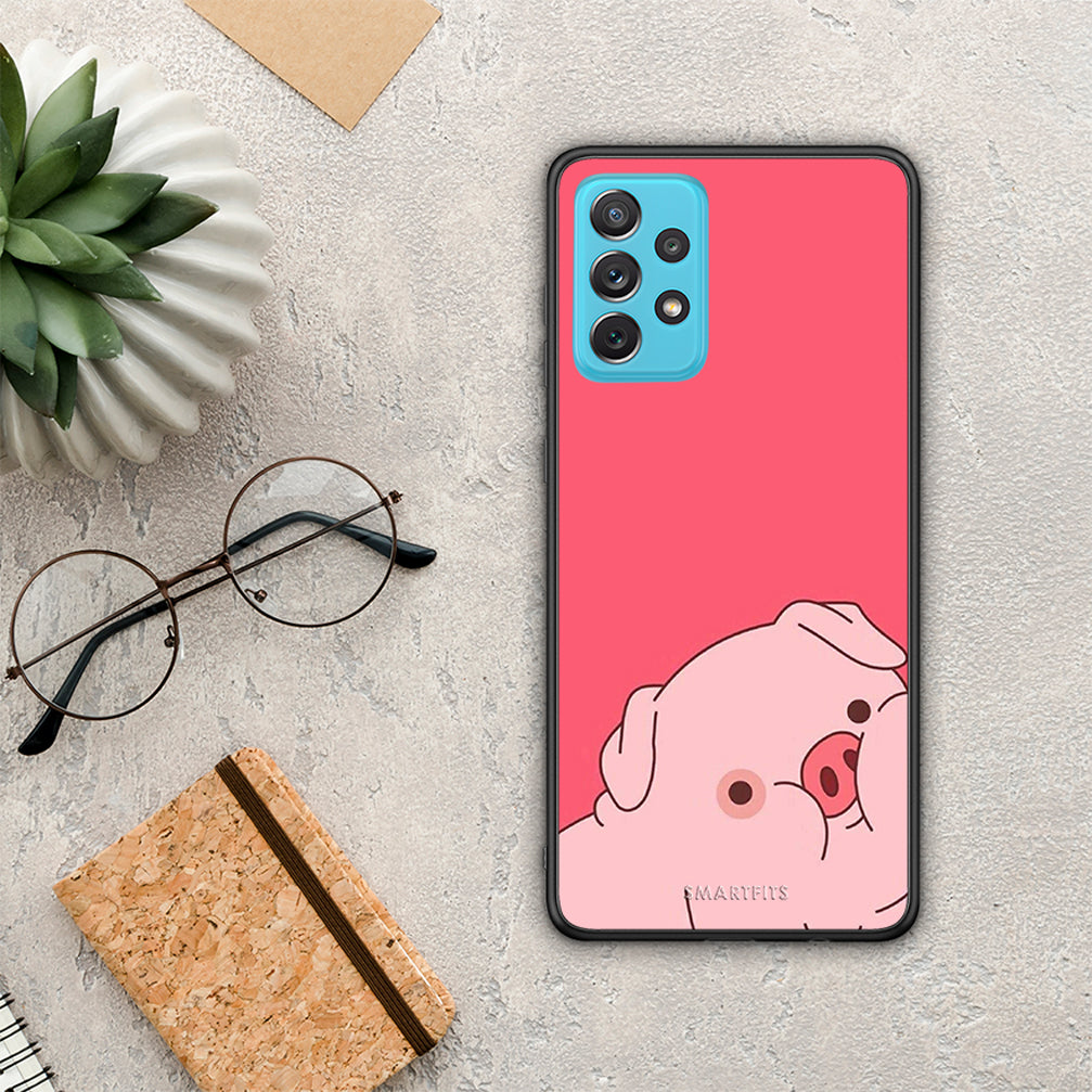 Pig Love 1 - Samsung Galaxy A72 case